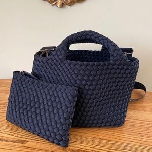 Naghedi St. Barths Small Tote Handbag Bag in Onyx Black